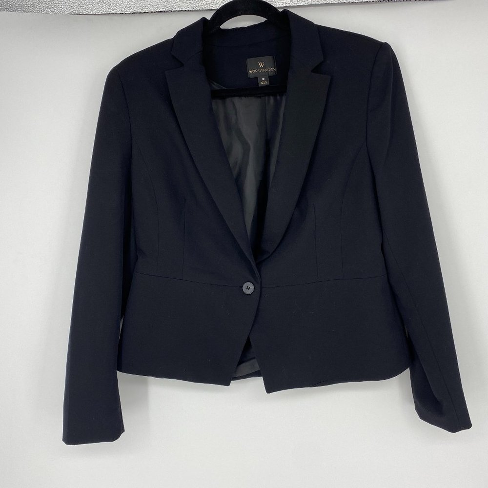 Worthington | 12. CLASSIC Black Blazer (washable!)